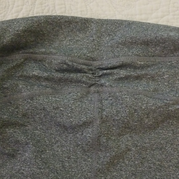 Workout leggings Capri cut Heather gray Large - Picture 4 of 5